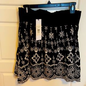 Parker mini elastic band mini skirt